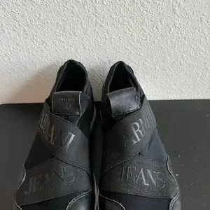 Armani Jeans | Shoes | Nwot Armani Jeans Mens Black Elastic  display picture 3